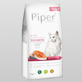 Суха Храна Piper Cat Salmon - За Кастрирани Котки, с Прясно Месо от Сьомга 